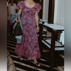 Free people maxi dress- size M